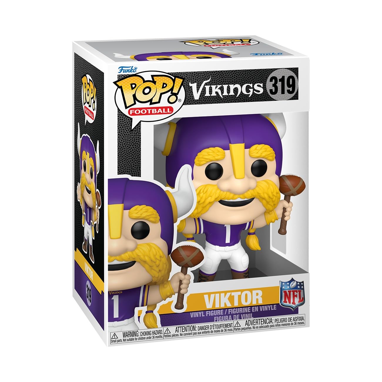 Funko Pop! NFL Mascots: Vikings - Viktor - NHL Mascots and Marks